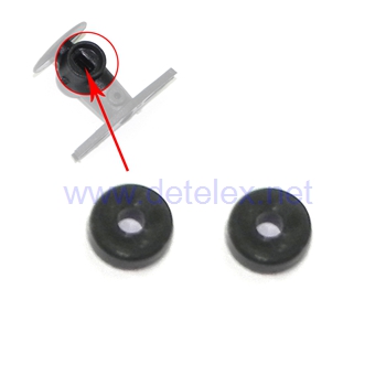 XK-K100 falcon helicopter parts The horizontal axis rubber ring 2pcs